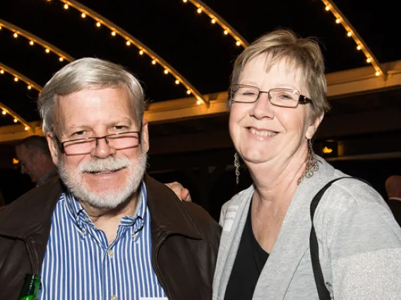 Hal Wand and his wife Marilyn