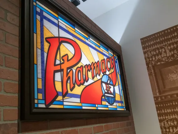 Pharmacy window sign