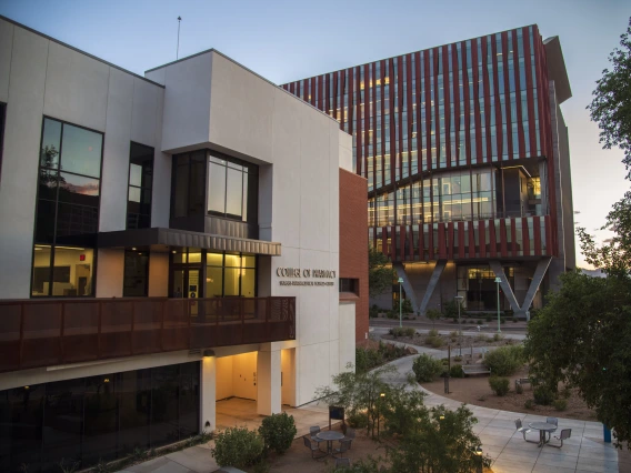 The R. Ken Coit College of Pharmacy building