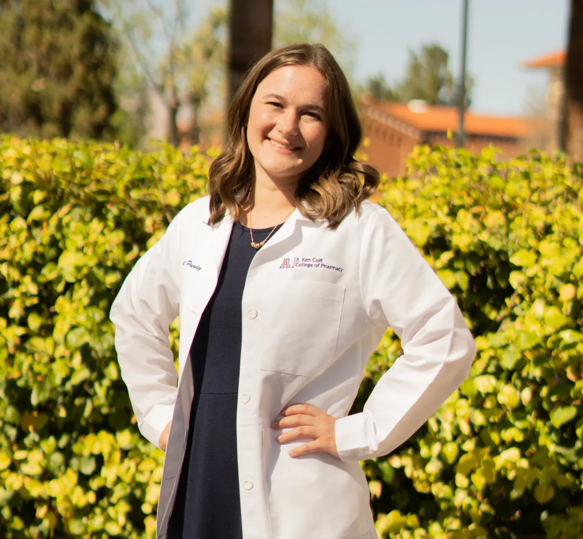 Abby in White Coat