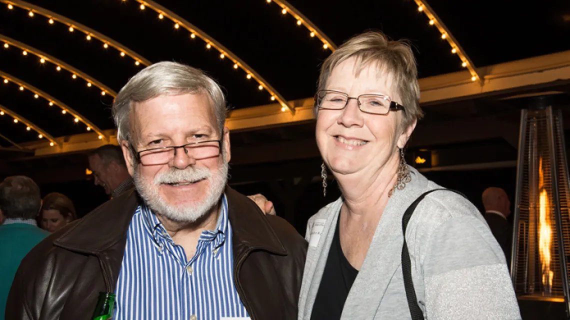Hal Wand and his wife Marilyn