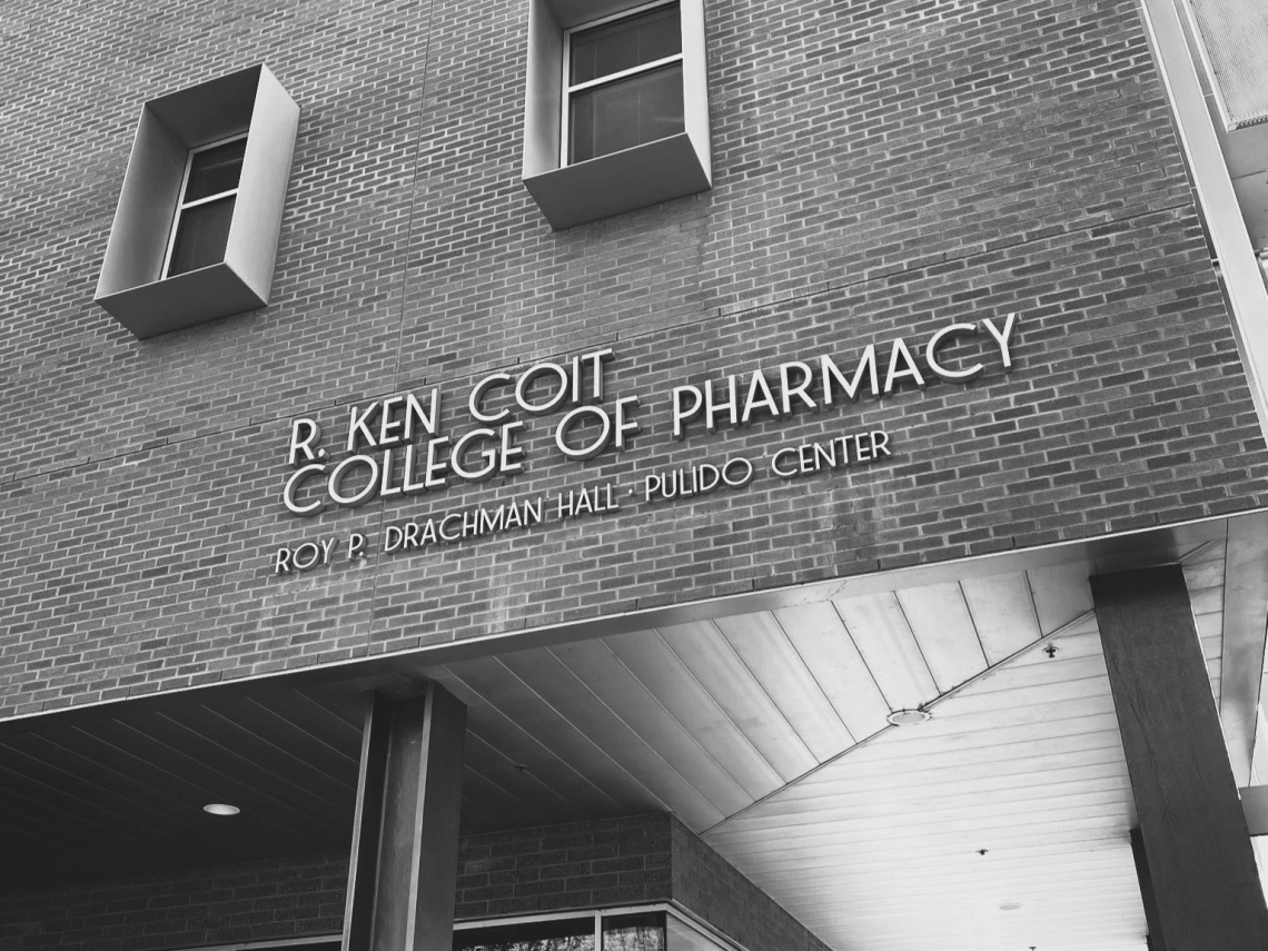 R. Ken Coit College of Pharmacy building