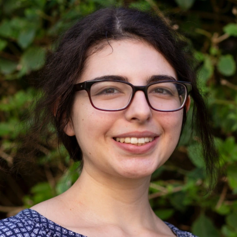 Woman with glasses
