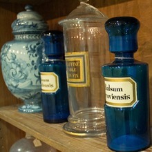 Old Pharma Glass containers