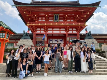 College of Pharmacy students study abroad in Japan