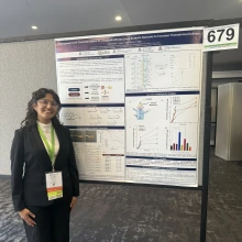 Arpita Gulati at poster competition