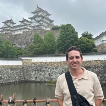 Man stand in Japan